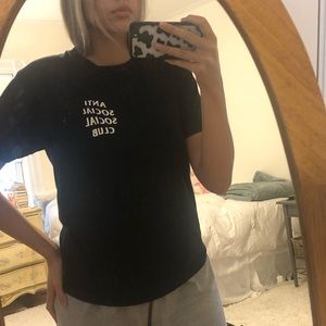 Anti Social Social Club Black Short Sleeve TShirt